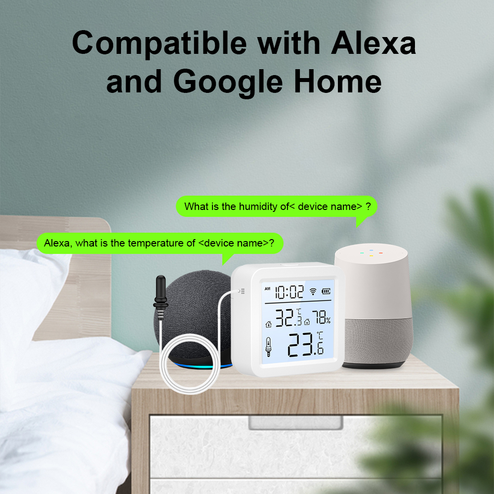 جهاز استشعار درجة الحرارة والر - مراجعة Smart Home For Living وسعره