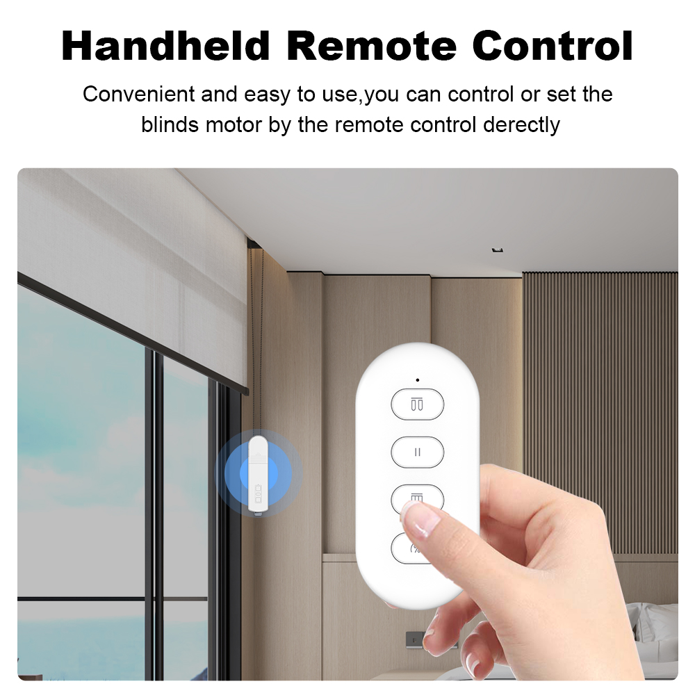 محرك ستائر ذكي من مانهوت يعمل  - مراجعة Smart Home Blinds وسعره