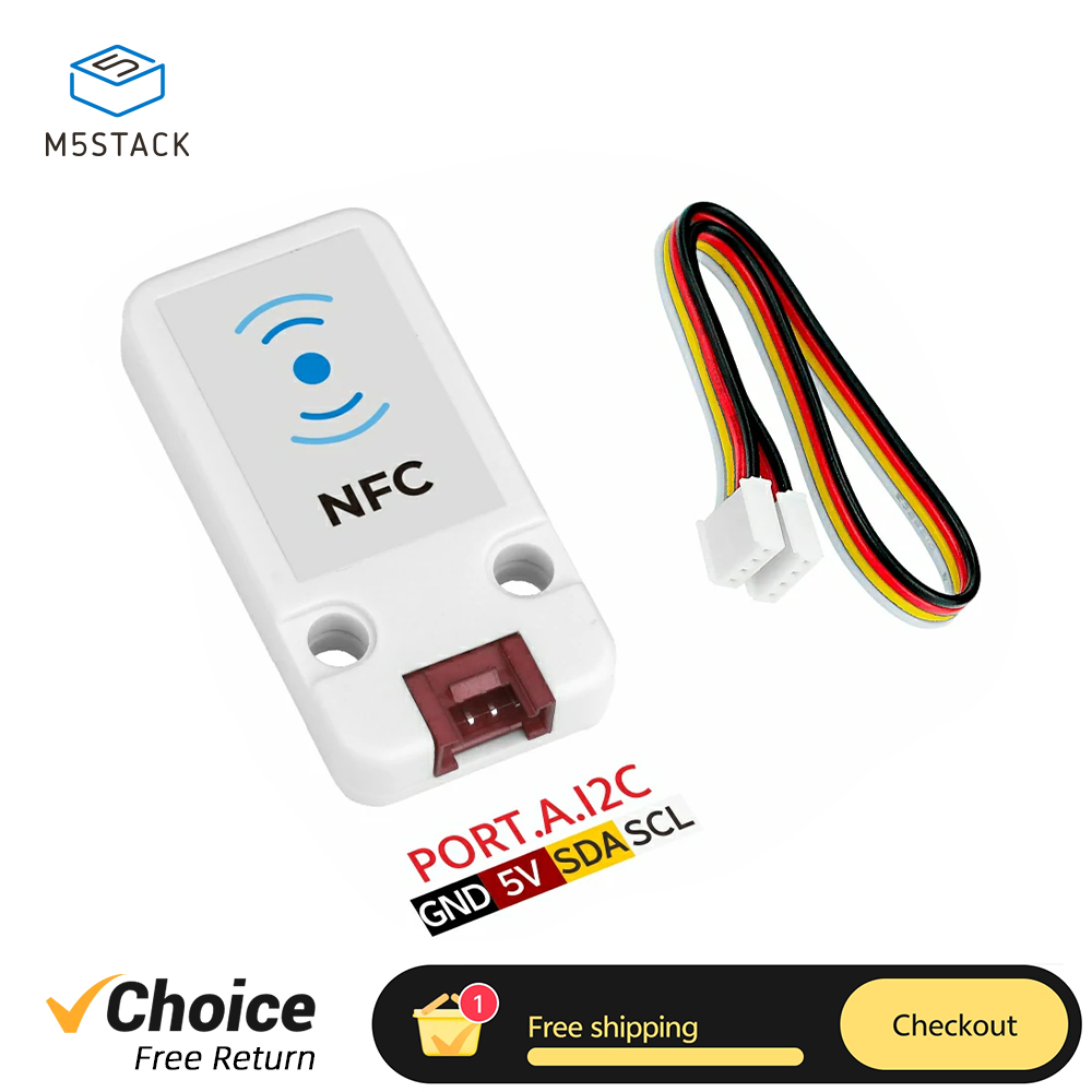 وحدة قارئ NFC من M5Stack، وحدة - مراجعة Smart Home Automation وسعره